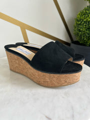 Jimmy Choo Size 38.5 Black Shoes