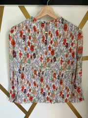 Veronica Beard Size 2 Floral Top