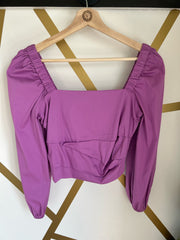 Veronica Beard Size 4 Purple Top