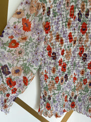 Veronica Beard Size 2 Floral Top