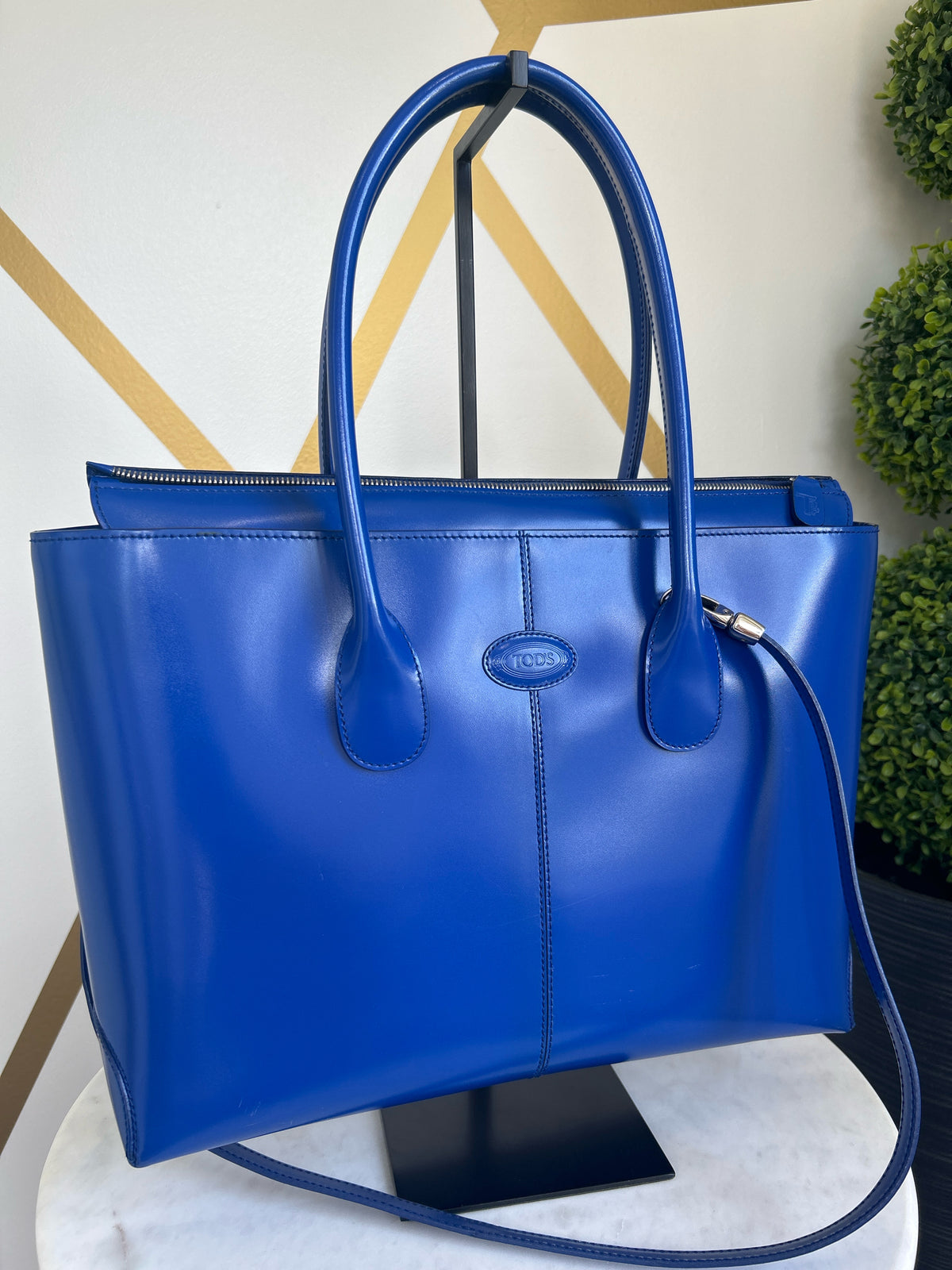 Tod's Blue Purse