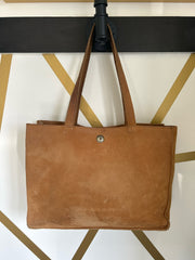 Two Bar West Tan Purse