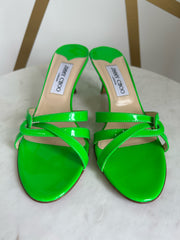 Jimmy Choo Size 38 Green Shoes