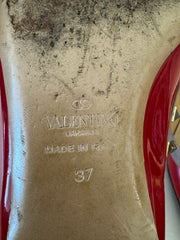 Valentino Size 37 Red Shoes